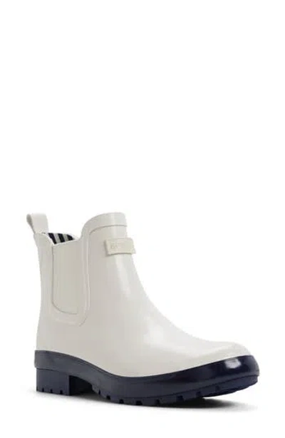 Sperry Drizzle Waterproof Chelsea Rain Boot In White