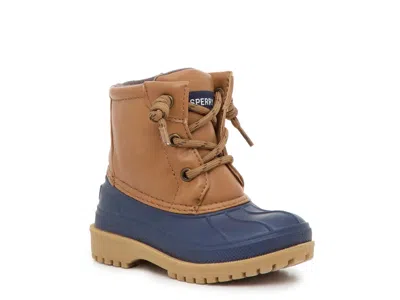 Sperry Duck Boot Kids' In Brown/navy
