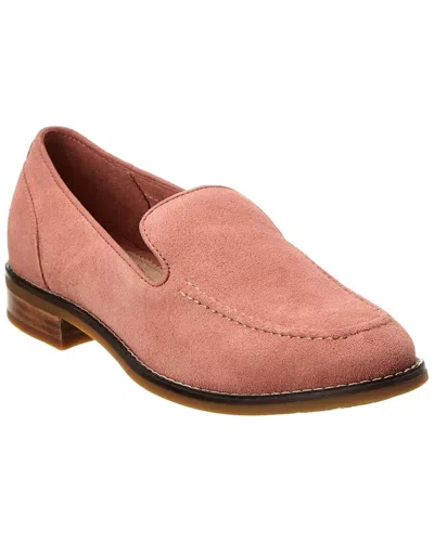 Sperry Fairpoint Suede Loafer In Pink