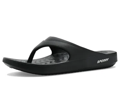 Sperry Flow Sandals In Black