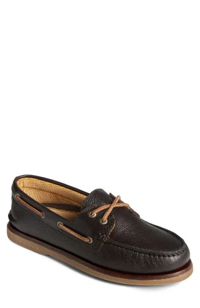 Sperry Gold Cup™ Authentic Original™ Tumbled Boat Shoe In Brown