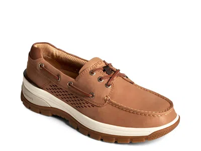 Sperry Gold Cup Billfish Plushwave Boat Shoe In Brown