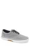 Sperry Halyard Cvo Cotton Chambray Sneaker In Gray