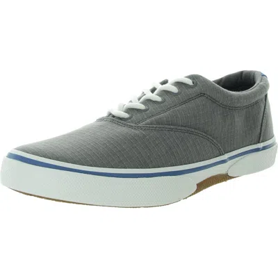 Sperry Halyard Cvo Rip Mens Lace-up Canvas Casual And Fashion Sneakers In Multi