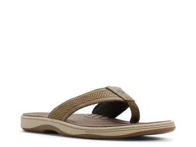Sperry Havasu Thong Sandal In Green