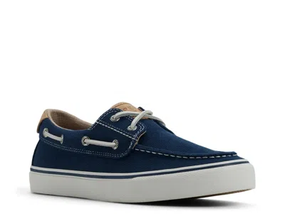 Sperry Helm Boat Shoe In Blue