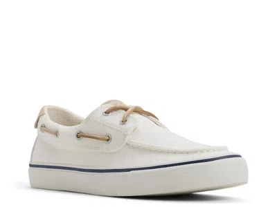 Sperry Helm Boat Shoe In White