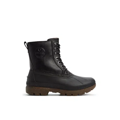Sperry Ice Bay Chukka Boot In Black
