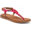 Sperry Isla T-bar Slingback Sandal In Adrenaline Rush Textile