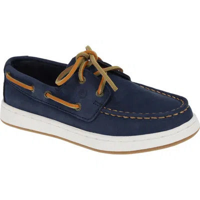 Sperry Kids' Cup Ii Boat Shoe In Midblu