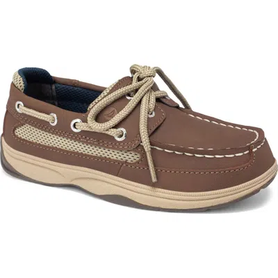 Sperry Kids' Lanyard Boat Shoe In Brown