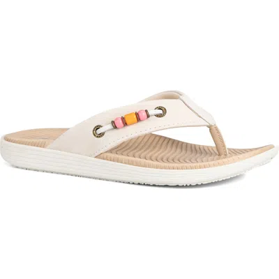 Sperry Kids' Parrotfish Flip Flop In Neutral