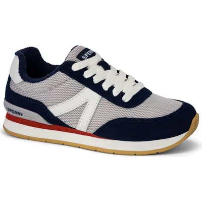Sperry Kids' Top Sail Retro Sneaker In Black