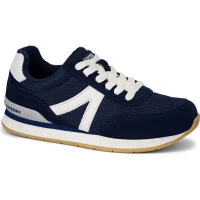 Sperry Kids' Top Sail Retro Sneaker In Black