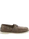 Sperry Leeward 2-eye Boat Shoes In Gray