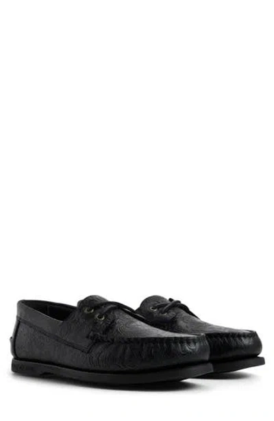 Sperry Lou Boat Shoe In Black