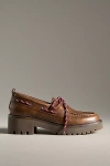 Sperry Lug Sole Chunky Boat Shoes In Brown
