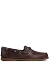 Sperry Authentic Original Burnished-leather Boat Shoes In Multi