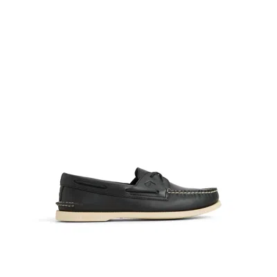 Sperry Men's Authentic Original™ 2-eye Cross Lace Boat Shoe In Black