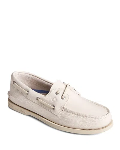 SPERRY MEN'S AUTHENTIC ORIGINAL TWO EYE LEATHER BOAT SHOES