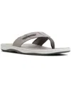 Sperry Baitfish Flip Flop In Gray