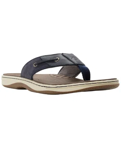 Sperry Men's Baitfish Thong Sandal In Blue