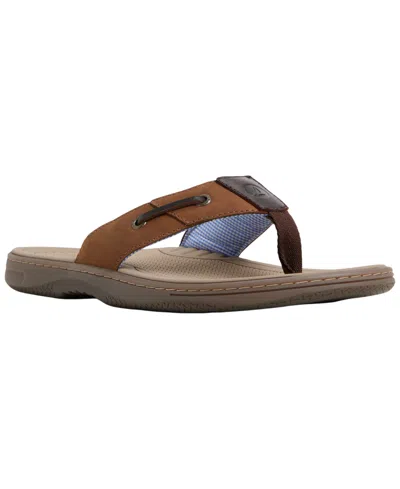 Sperry Men's Baitfish Thong Sandal In Brown