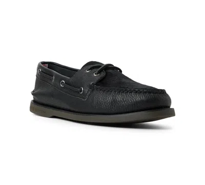 Sperry Men's Cloud Authentic Original Lux Boat Shoes In Black
