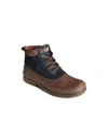 Sperry Men's Cold Bay Chukka Waxed Synthetic Boot In Mix Mat Navy