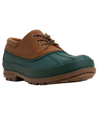 Sperry Men's Coldbay Round Toe 3-eye Boots In Green