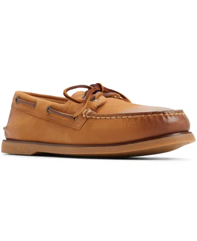 Sperry Men's Gold Cup Authentic Original 2-eye Boat Shoe In Medium Beige