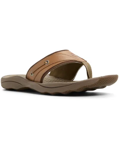 Sperry Men's Outer Banks Flat Sandals In Tan