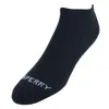 Sperry Men's Soft Basic Sneaker No-show Socks (6 Pair Pack) In Black