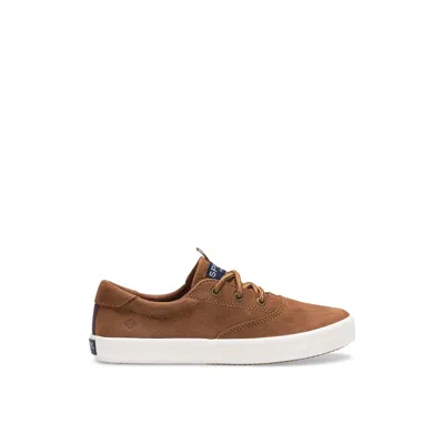 Sperry Men's Spinnaker Washable Junior Sneaker Sneakers In Brown