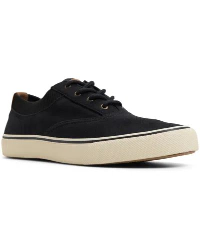 Sperry Men's Striper Ii Cvo Sneaker In Knit Black