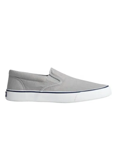 Sperry Men's Striper Ii Slip On Sneaker In Grey In Gray