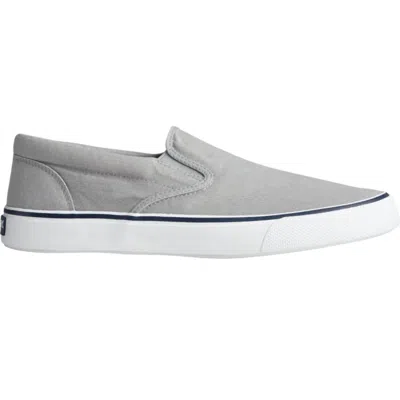 Sperry Men Striper Ii Slip On Sneakers In Grey