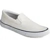 Sperry Men Striper Ii Slip On Sneakers In White