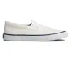 Sperry Men's Striper Slip On Sneaker In White In White
