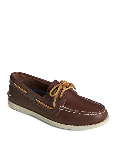 Sperry Top-sider Authentic Original Leather Mens Boat Shoes Colour: Brown, Size: 9.5