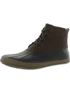 SPERRY MENS LEATHER RAIN BOOTS