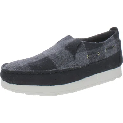 Sperry Moc-sider Mens Lifestyle Loafer Athletic And Training Shoes In Black