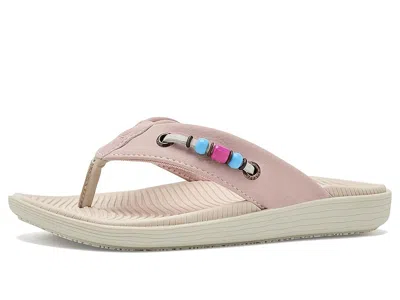 Sperry Parrotfish Flip Flop Sandals (little Kid/big Kid) Girl's Shoes Sweet Rose : 12 Little Kid M, Rubber In Pink