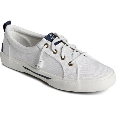 Sperry Pier Wave Sneaker In White