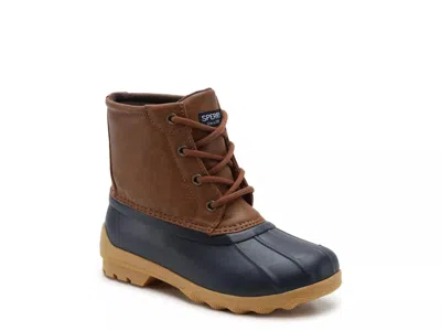 Sperry Port Duck Boot Kids' In Brown/navy