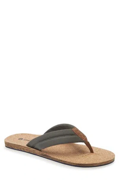 Sperry Porto Flip Flop In Green