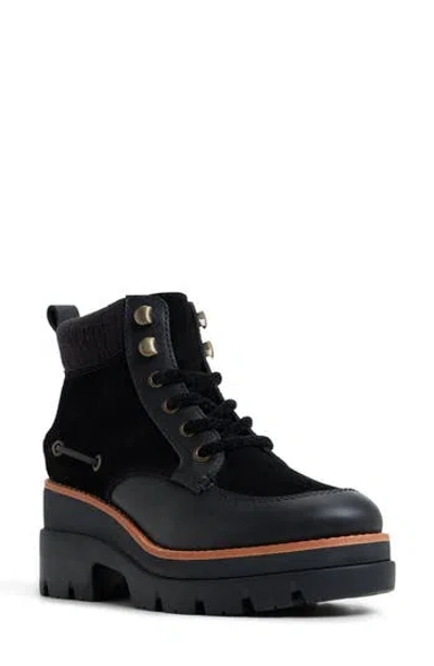 Sperry Rocky Hiker Boot In Black