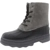 Sperry Saltwater 2.0 Womens Lace-up Man Made Winter & Snow Boots In Grey