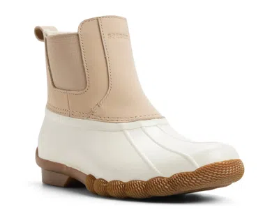 Sperry Saltwater Chelsea Duck Boot In White