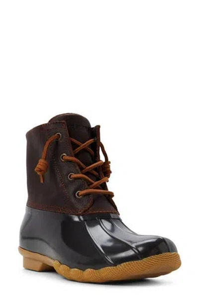 Sperry Saltwater Duck Boot In Brown